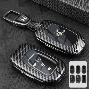 Key Fob Case Cover Shell for Honda Accord Civic CRV Pilot Odyssey EX-L - Picture 1 of 3