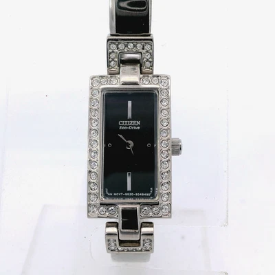 Reloj Brazalete Damas Citizen EG2380-57E Eco-Drive Silhouette Cristal Acento Foto 1 de 4