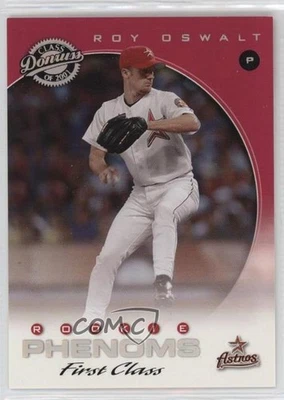 2001 Donruss Class Of 2001 Rookie Phenoms First Class /50 Roy Oswalt #241 - Image 1 of 2