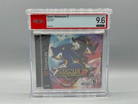 PSA 9.6 A+ Sonic Adventure 2 Sega Dreamcast Jewel Case Sealed New