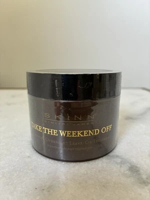 Skinn By Dimitri James Take The Weekend Off 4 Oz Anti Aging Night Cream Sealed  - Image 1 of 2