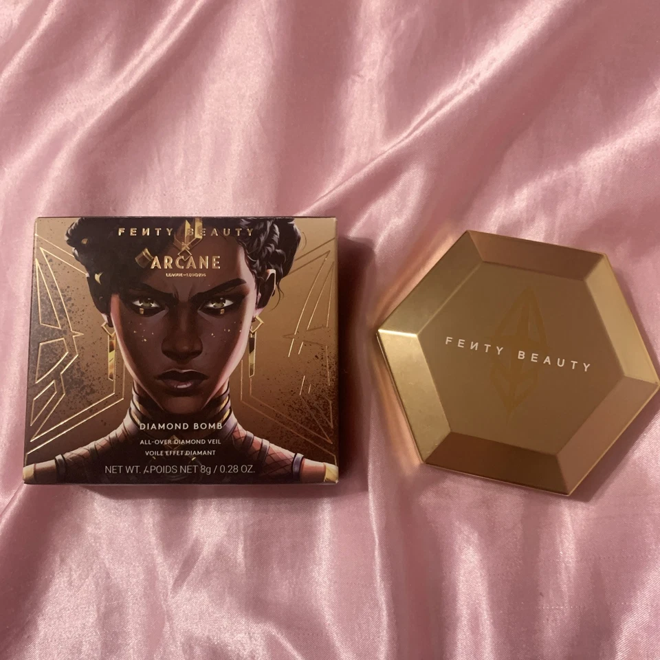 FENTY x ARCANE Diamond Bomb All-Over Diamond Veil Highlighter Mel Medarda BNIB - Image 1 of 2
