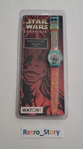 Montre LCD - Star Wars Episode I - Jar Jar Binks - 1999 - WatchIt - NEUF / NEW - Picture 1 of 7