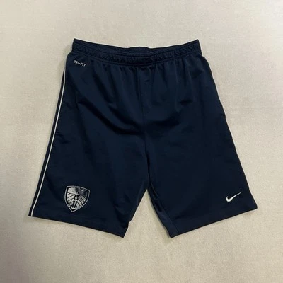 Navy Midshipmen Soccer Nike Dri-Fit Shorts Men’s Size Large Blue - Image 1 of 4