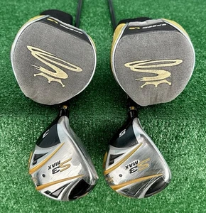 cobra S3 MAX Fairway 3/18° & 5/21° Wood Set, Regular Fujikura blur, Men's LEFTY - Picture 1 of 9