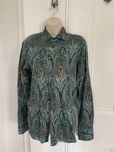 ETRO Men's Paisley Soft Cotton Shirt. M - Picture 1 of 3