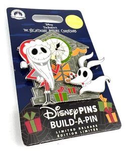 Disneyland Pesadilla antes de Navidad Zero Build-A-Pin Edición Limitada 2025 - Imagen 1 de 4