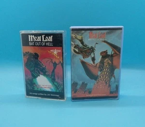 Meatloaf Bat Out Of Hell & Bat Out Of Hell 2 2 Cassette Tape Lot (2) Rock & Roll - Bild 1 von 13