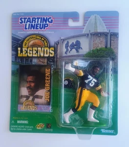 Figura de fútbol americano Kenner Mean Joe Greene Pittsburgh Steelers 1998 alineación inicial - Imagen 1 de 1