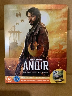 Star Wars Andor Steelbook 4K Ultra HD + Blu-ray [Region Free] - Image 1 of 4