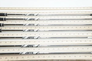 True Temper Dyn Gold Amt Black S300 34.5"-37.5" 7p Iron Shaft Set Pulls .355 538 - Picture 1 of 5