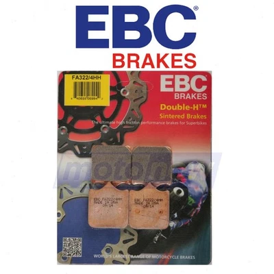 EBC Front Double-H Sintered Brake Pads for 2004-2006 Ducati 749R - Brake yo Foto 1 de 4