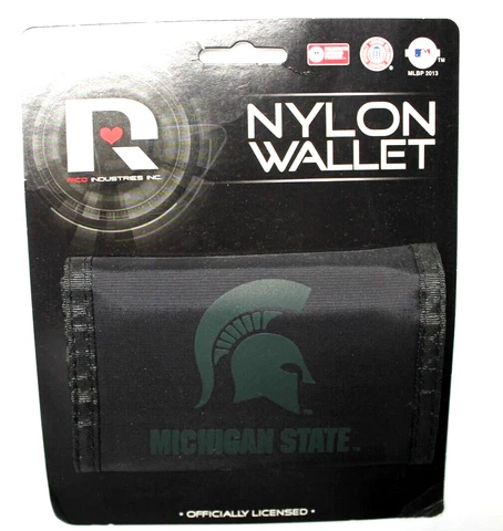 NCAA Rico Industries Nylon Trifold Wallet Michigan State Cover