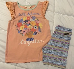 Matilda Jane Short Set Top and Shorties Size 10 - Picture 1 of 6