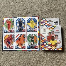 Topps The Road To UEFA Nations League Finals 2022 Stickers Eco Box & Sheet