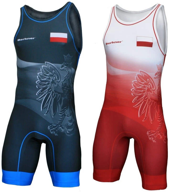 Wrestling Suit BERKNER EAGLE "Poland" Costume da Wrestling Lotta Arti Marziali - Immagine 1 di 1