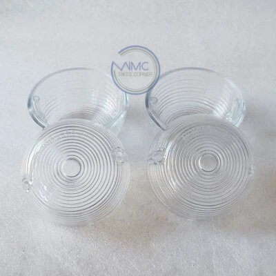 JUEGO 4x LENTES DE SEÑAL PARA HONDA CB200T CB350 CB360 CB400 CB450 CB500 CB550 CB750 Foto 1 de 4