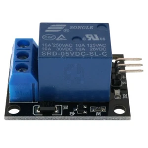 KY-019 1-Channel 5VDC Relay Module, SPDT 10 Amps @ 250VAC - Picture 1 of 12