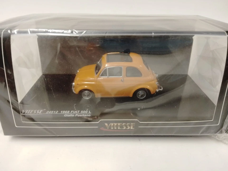Vitesse Fiat 500 L giallo positano 1968 1/43 24512