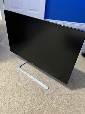 Aoc i2481FXH 24 inch Class IPS Frameless LED Monitor With Stand And Power Cord - Image 1 of 4