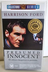 PRESUMED INNOCENT - 1990 VHS Movie - Harrison Ford - Collector Series, Free Post - Picture 1 of 7
