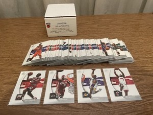 2005-06 SP Authentic Basketball base set 1-90 w/ LEBRON JAMES, JORDAN, KOBE