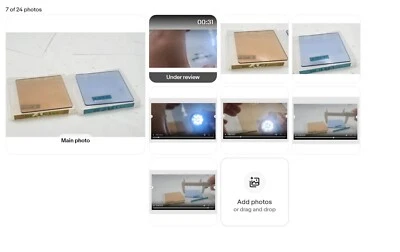 *SET CLEAN GLASS* Kenko LB-BLUE 4 and LB-AMBER 4 76x76mm 29700 - Image 1 of 4