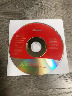 Microsoft IntelliPoint IntelliType Pro 6.3 Software Windows / Mac CD-ROM (2008) - Image 1 of 2