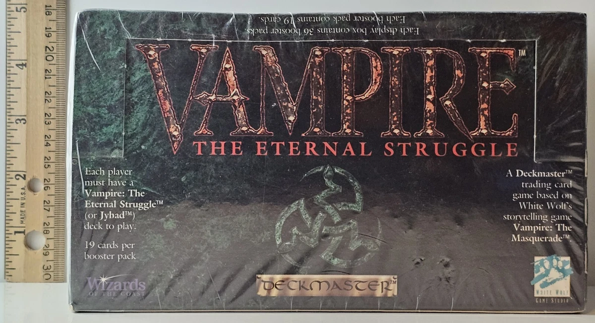 Vampire: The Eternal Struggle Sealed Collectible Card Game Packs
