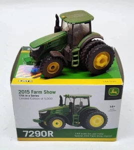 John Deere 7290R Tractor Muddy / Dusty Unit 2015 Farm Show By Ertl 1/64 - Picture 1 of 15