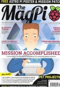 THE MAGPI MAGAZIN · AUSGABE 47 · JULI 2016 · DAS OFFIZIELLE RASPBERRY PI MAGAZIN - Bild 1 von 1