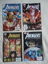 Avengers: The Initiative # 8, 9, 10 & 11.Killed in Action Parts 1-4.Marvel 2007