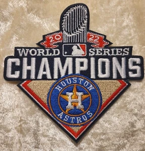 Houston Astros 2022 World Series Champs Iron On Patch~ Free Tracking! - Picture 1 of 1