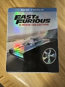 Fast & Furious: 8-Movie Collection (Blu-ray, 2017) Brand New - Picture 1 of 7