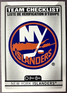 2021-22 O-Pee-Chee Team Checklist #569 New York Islanders - Picture 1 of 1
