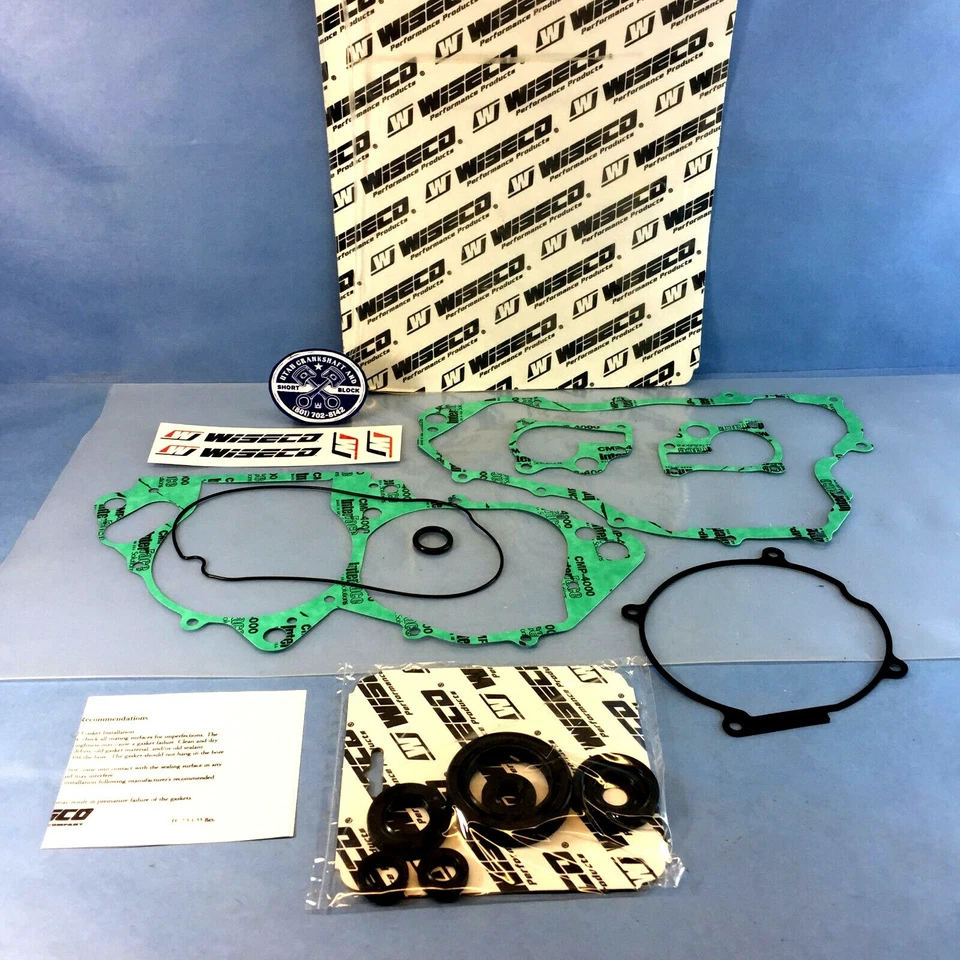 NEW WISECO BOTTOM END GASKET KIT FOR 1992-2001 HONDA CR250R CR 250 R 92 93 94 95 - Image 1 of 4