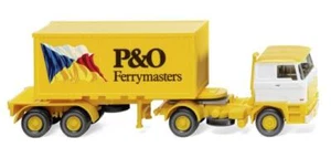 Wiking LKW DAF 3300 20\' Cont-SZ P&O Ferrymasters 052603 - Bild 1 von 1
