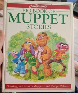 Jim Hensons Big Book Of Muppet Stories No Dust Cover Hardback - Picture 1 of 4