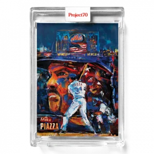 2021 TOPPS PROJECT 70 CARD #535 MIKE PIAZZA - BY ANDREW THIELE  - Bild 1 von 2