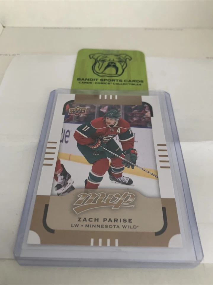 2015-16 Upper Deck MVP Wild Hockey Card #160 Zach Parise SP - Image 1 of 1