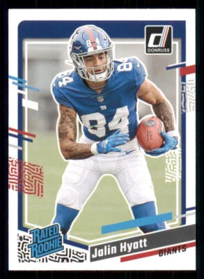 2023 Donruss #378 Jalin Hyatt RR RC - Image 1 of 2