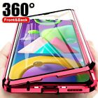 For Samsung Galaxy S21 S22+ Magnetic Adsorption Double Glass Protect Phone Case