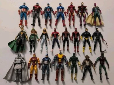 Marvel Universe 3.75" Action Figure Lot Of 22 - 15 Good 7 Fodder Figures Read - Image 1 of 4