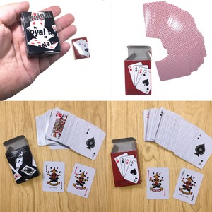 Small Mini Miniature Travel Pocket Playing Poker Cards Deck Tiny Little Coated