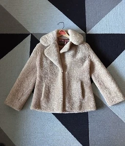 Vintage Levy Furs Centerpoint Sydney Damen Lammfell oder Lammfell Jacke XS - Bild 1 von 10