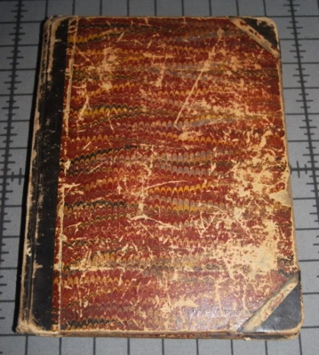 Vintage Rx Druggist Pharmacy Recipe Medication Hand Written Book Arthur Garben - Image 1 of 4