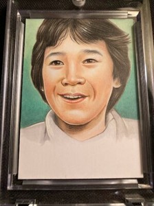 ORIGINAL THE GOONIES KE HUY QUAN AS DATA 1ST APPEARANCE SKETCH CARD ACEO PSC
