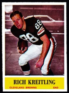 1964 Philadelphia #36 Rich Kreitling EXMT+ Browns - Picture 1 of 2