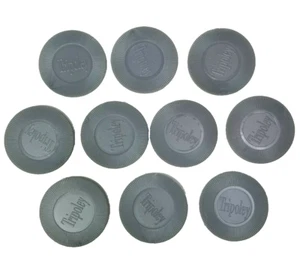 Tripoley Special Edition Replacement Chips 10 Silver Colored Anniversary Pieces  - Picture 1 of 5