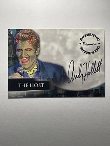 ANGEL Season 2 Andy Hallett The Host Autograph Card A12 - Inkworks Trading Card - Picture 1 of 6